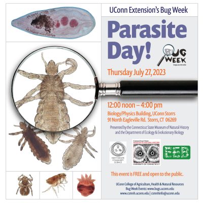 Graphic illustration for Parasite Day